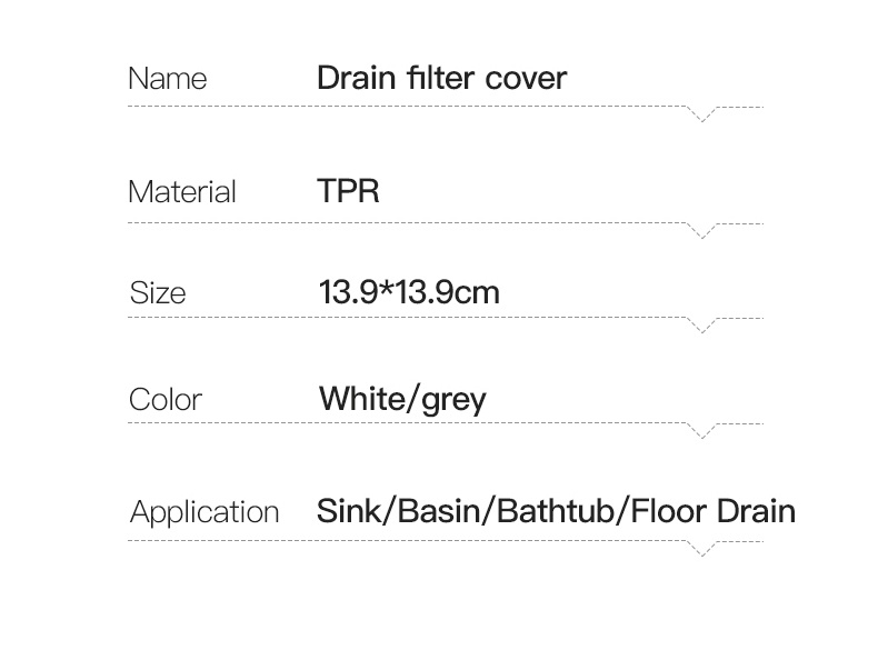 Bathroom Anti-clogging Floor Drain Cover-9